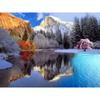 Новый 5D DIY алмазная живопись четыре сезона пейзажи Алмазная вышивка крестиком полная круглая дрель домашний декор ручной подарок