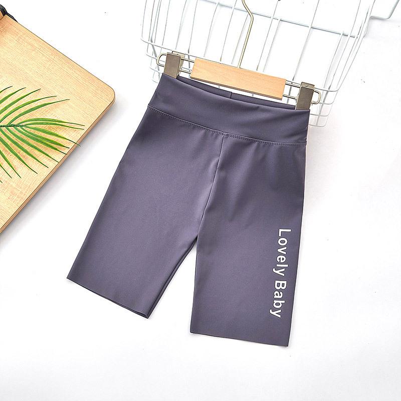 Girls' Elastic Shark Pants: Korean-Style Summer Yoga Shorts