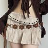 Y2K Bohemian Belt Vintage Flower Bohemian Belt New Waist Chain