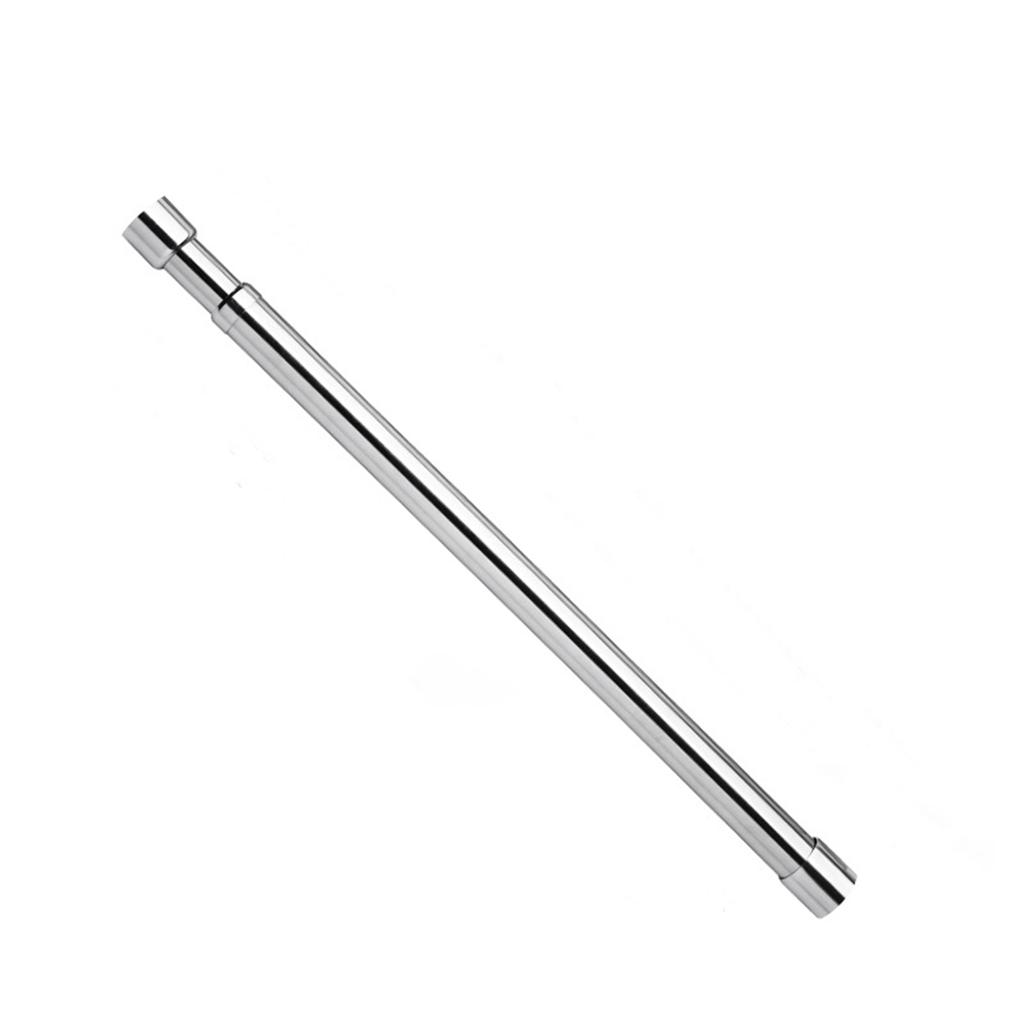 Thickened Stainless Steel Wardrobe Telescopic Rod Adjustable Clothes Hanging Rod Balcony Bedroom Multi-purpose Clothes Drying Rack