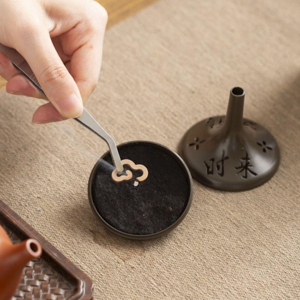 Openwork Calligraphy Incense Holder Chinese-style Retro Censer Aromatherapy