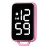 Стильный брелок-часы с большим дисплеем и водонепроницаемостью для студентов и активного отдыха Светодиодные цифровые часы