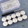 10pcs Nailless Jeans Buttons Removable Pants Pins Durable Repair Kit