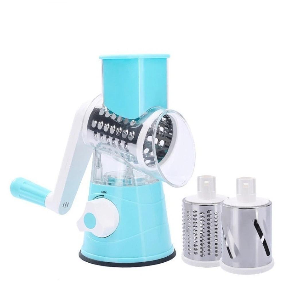 Rotary Cheese Grater Manual Food Shredder Nut Grinder Manual Rotary Vegetable Slicer Household