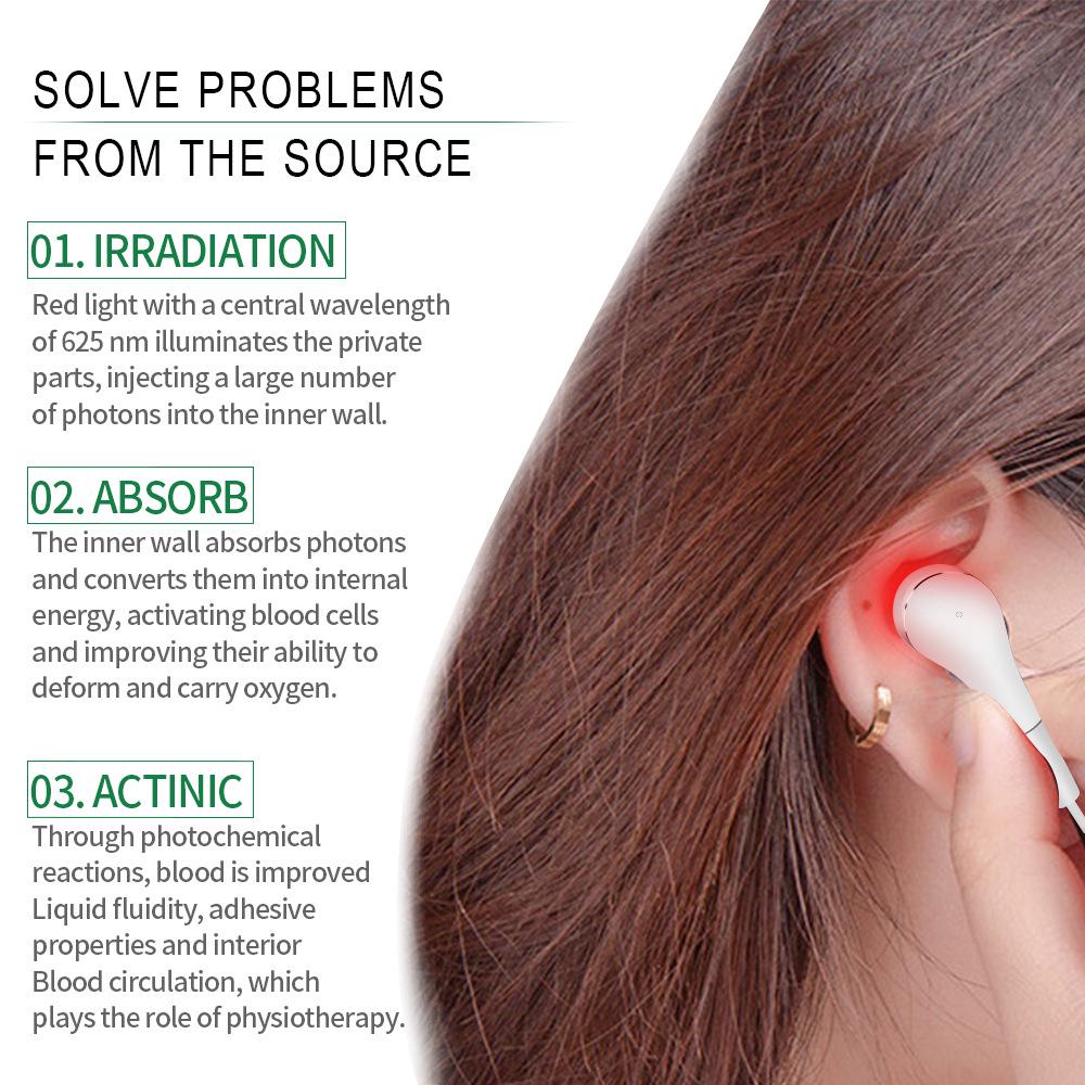 Лазерное устройство для терапии слухового прохода: Аксессуар для полупроводникового лазера 650 нм, USB