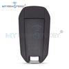 MYREMOTEKEY Flip Remote Key Shell For Peugeot Expert Partner 508 308 3008 Citroen C3 C4 C4L Elysee Dispatch Berlingo HU83/VA2