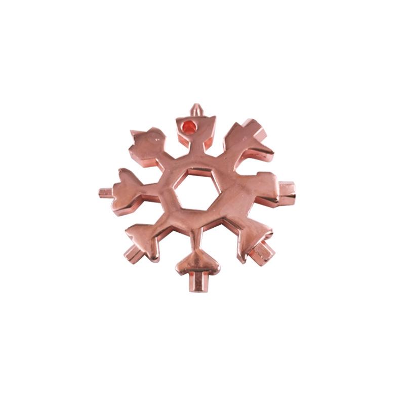 Многофункциональный инструмент «Снежинка» 18-в-1: Портативный шестигранный/восьмигранный ключ и отвертка