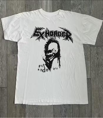 Футболка Exhorder Get Rude Альбом Для Мужчин Женщин 100% Хлопок
