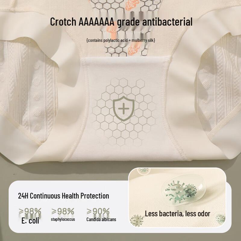 Женское антибактериальное нижнее белье Odifen с высокой талией и контролем живота, 3 шт.