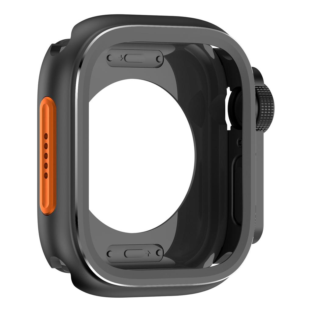 Металлический чехол-рамка для Apple Watch Ultra3 2 1 49мм 46мм 45мм 44мм Защитная крышка для IWatch Серии 11 10 9 8 7 6 5 4 SE3 Без стекла