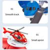 with 6 Road Signs Airplane Car Toy Storage Passenger Deformation Airplane Toy  Christmas Gift
