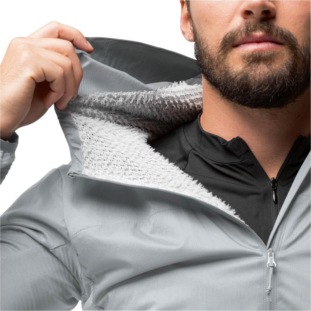 Куртка Jack Wolfskin PRELIGHT ALPHA Jacket Men серебристо-серая
