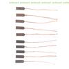 [C]Motor Carbon Brush Regulator 10pcs 4*6*17mm Electric Car Vehicle Generator Regulator Carbon Brushs For New Alternator Tools