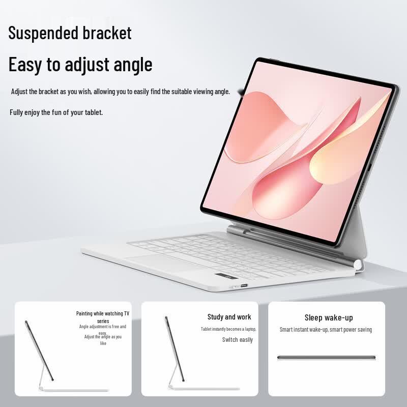 Умный чехол-клавиатура с Bluetooth для Huawei MatePad Air 12 дюймов