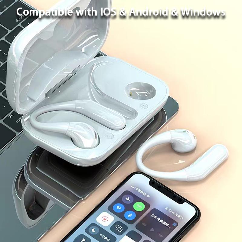 AIR 6 Wireless Bluetooth 5.0 Headset Active Noise Reduction Earphone HD Call Music Sport Headphones with Charging Box