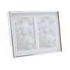 Impressions Double Aperture Silver Plated Frame 4 x 6
