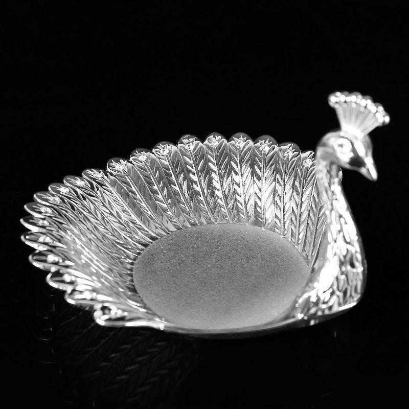 Металлическая тарелка с конфетами и фруктами в виде лебедя, тарелка с закусками, Золотая тарелка с фруктами