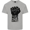 Hope for Equality Black Lives Matter LGBT Unisexs Light Cotton TShirt