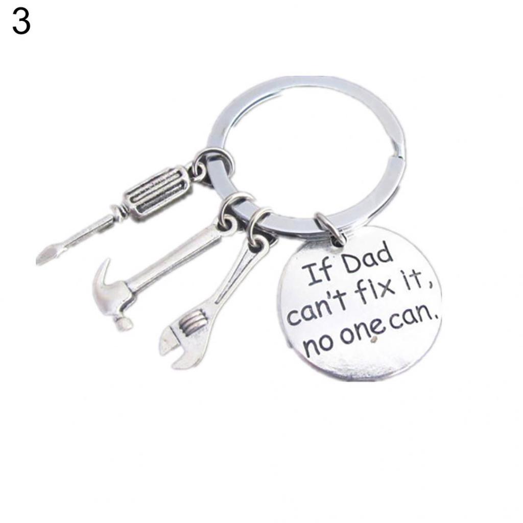 Если папа не может это починить, никто не сможет Брелок для ручных инструментов Подарок на День отца Брелок KTY