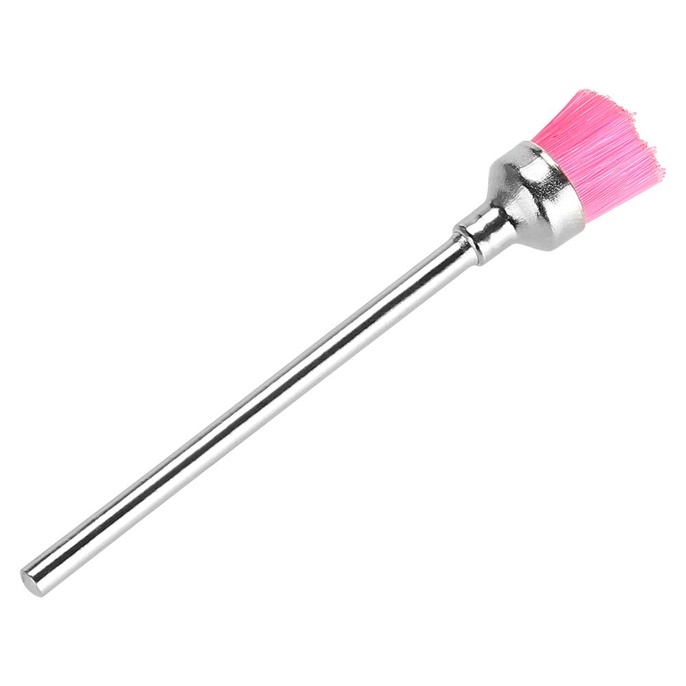 Nail Dust Brush Dust Cleaning Powder Removal Brush Manicure Nail Art Tools(Pink)