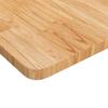 Workbench Light Brown 100 x 60 x (71.5 98) cm Solid Oak Wood
