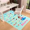 Custom personalization Ms. Rachel Print Area Rug - Soft, Washable Non-Slip Indoor Mat,Living Room,Home&Office Decorative Rug