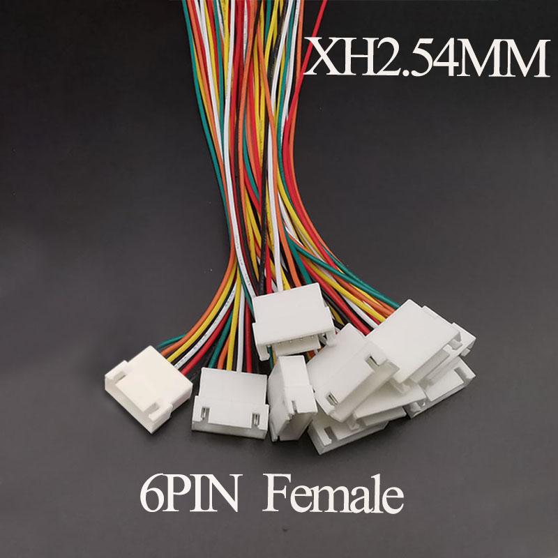 10 ШТ. Micro JST XH 2.54 2-конт. 3-конт. 4-конт. 5-конт. 6-конт. Разъем Папа Мама с Проводом Кабель для Зарядки Аккумулятора