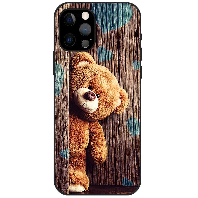 Чехол для iPhone 12 Pro, чехол для iPhone 12 Pro, силиконовый мягкий чехол из ТПУ для iPhone 12 Pro Max/12 Mini, чехол с рисунком, Funda 12Pro