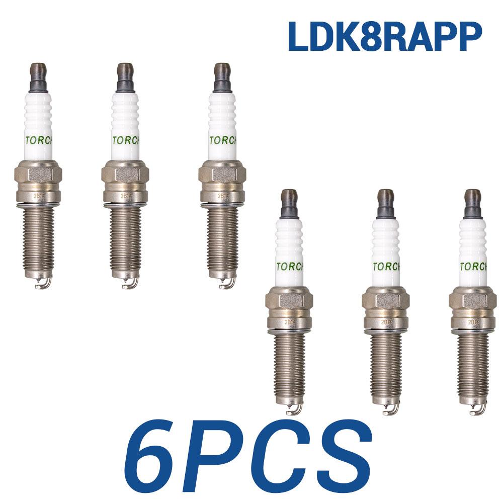 2-8 шт. Двойные платиновые свечи зажигания LDK8RAPP Замена для DONGFENG SFG15T 3707200-F00-00A 3707200F0000A Свеча зажигания Автозапчасти