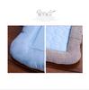 New Pet Summer Cool Dog Nest Cat Mat Dog Cat Mat Soft  Comfortable Fashionable Design Mattress Sofa Cushion Striped Grid