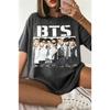 Графическая футболка BTS Army Мужская Женская Kpop Графическая с коротким рукавом Уличная одежда Y2k Оверсайз Повседневная Свободная Высококачественный Топ Женская Мужская Одежда