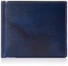 Мужской кошелек Daks Luxe, темно-синий, бифолд
