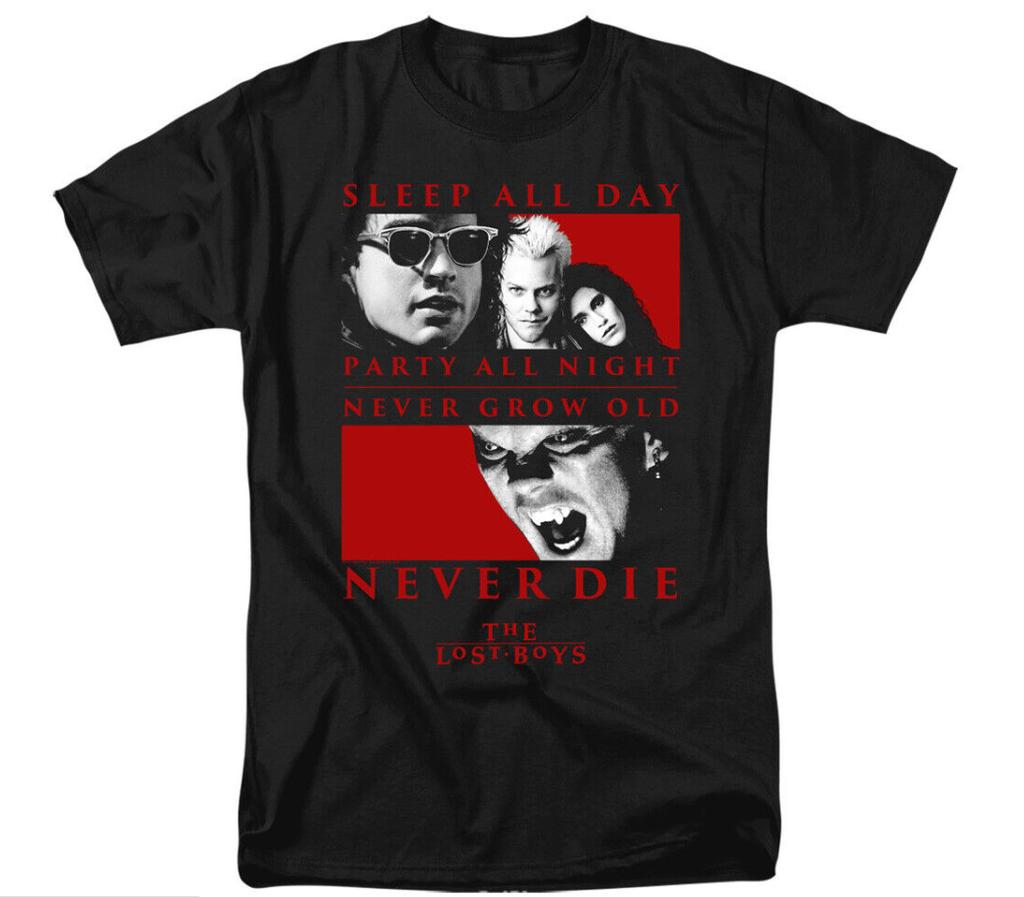The Lost Boys Never Die Adult T-Shirt Mens Womens Tees Top