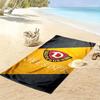 Dynamo Dresden Print Beach Towel, Large Soft Quick Dry Towel for Beach Camping Swimming