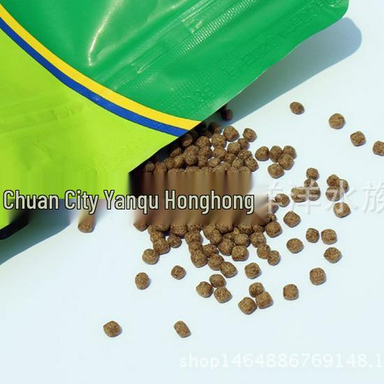 Caijinwang Корм для кои и золотых рыбок со спирулиной для роста, 1 кг Формула сбалансированного питания