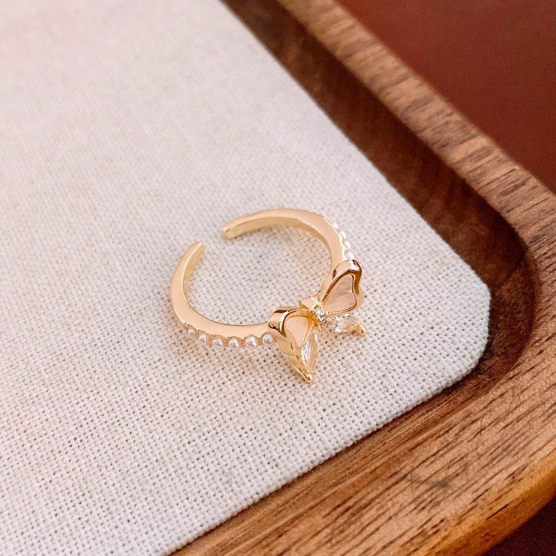 Геометрическое кольцо Xiaohongshu Кольцо на указательный палец Высококлассная бижутерия Женщины