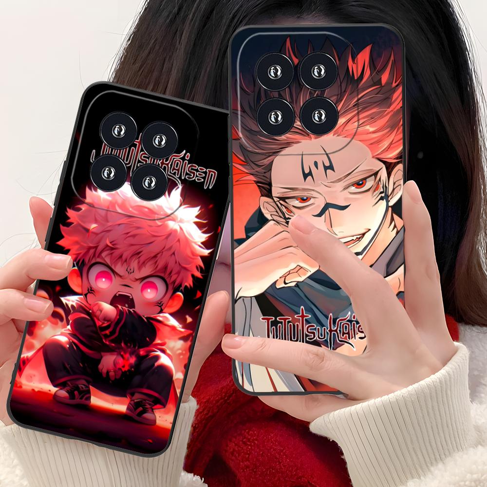 Чехол для мобильного телефона Jujutsu Kaisen Сукуна для Xiaomi 15 14 13 12 Mi 11 T Ultra Lite Pro S X 5G Чехол с цветной печатью Красивый чехол