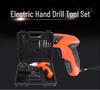 Набор электрической отвертки и дрели SNJUE: Многофункциональный, перезаряжаемый ручной инструмент.