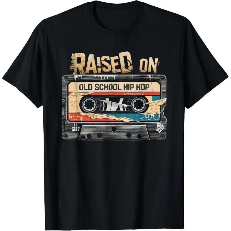 Old School Hip Hop T-Shirt Cassette Graffiti Rap Vintage Unisex Tee