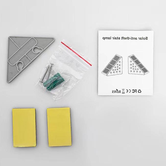 Outdoor Solar Step Light Patio Lighting Garden Arrangement Balcony Fence Railing Decorative Light Stair Tread Light