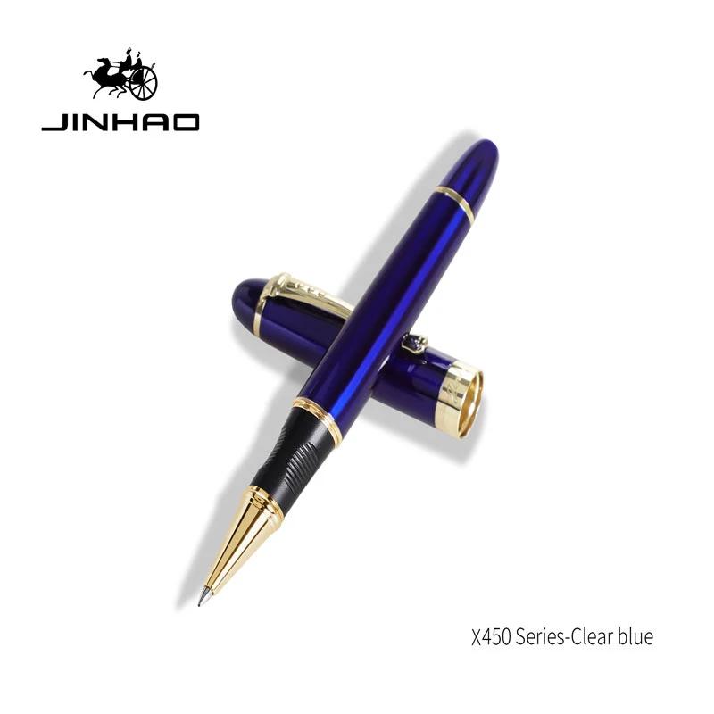 JINHAO X450 Классические шариковые ручки Роскошная ручка для письма с пером 0,5 мм Офисная подпись Школьная Каллиграфия Письменные принадлежности Канцелярские товары