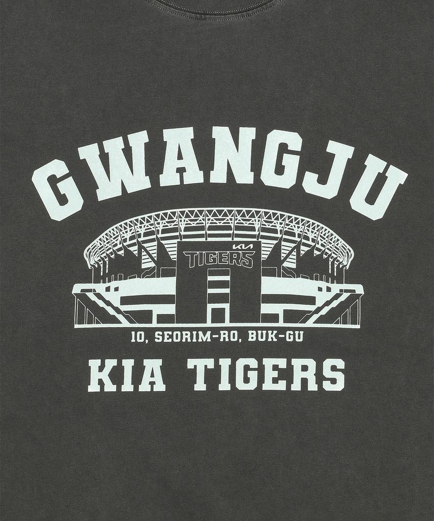 Hangugyaguwiwonhoe Mss X Kbo Ballpark Футболка с коротким рукавом Угольно-серый [Кванджу Киа Тайгерс]