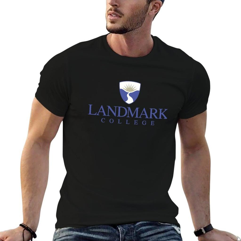The Landmark College Tshirt Minimalist Graphic Tee Shirt