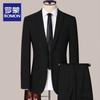 ROMON Мужской блейзер в полоску в стиле business casual