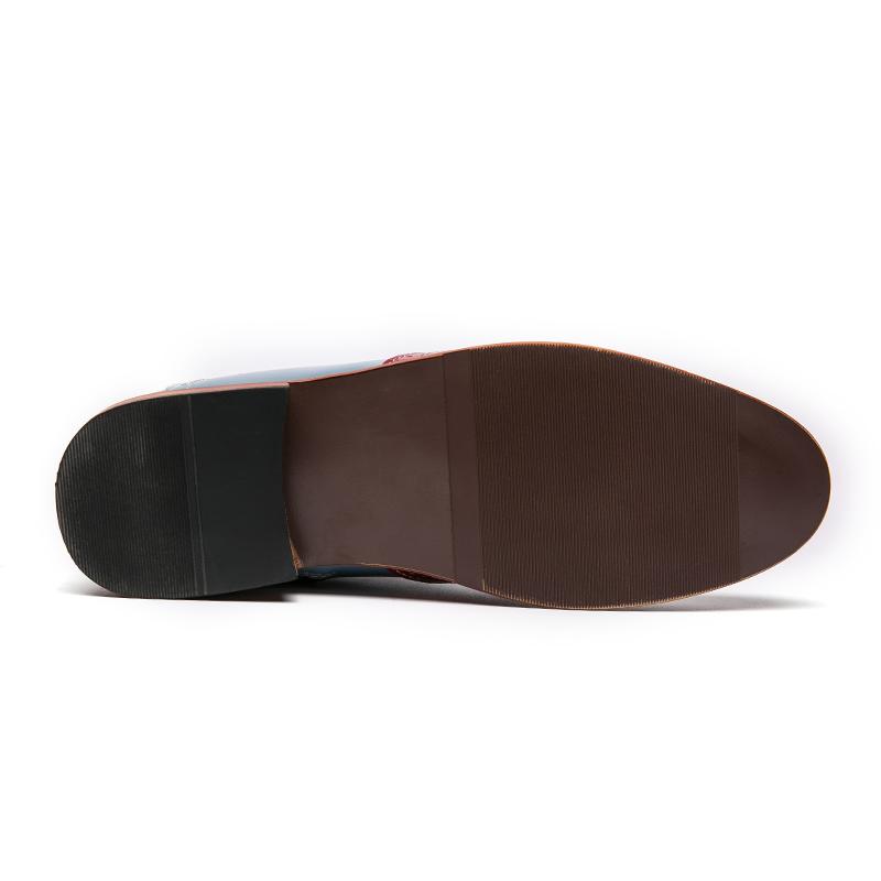 Модные новые смешанные цвета мужские ботильоны на молнии с квадратным носком и шнуровкой на щиколотке, ручная работа, бесплатная доставка, мужские ботинки Botas De Hombre