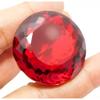 Natural Brazilian Red Color Topaz Round Cut 118+ Ct Fabulous Certified Gemstone