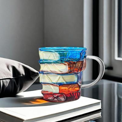 3D Расписная Книга Чашка Стакан Кофейная Чашка Новинка Стакан Чайная Кружка для Книжных Червей Смешная 3D Расписная Кофейная Чашка Уникальная Расписная для Читателей