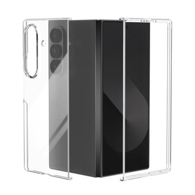 Прозрачный складной чехол для ПК для Samsung Galaxy Z Fold 7 5G Fold7 Fold6 Fold5 Fold 6 5 4 3 2 Fold3 Fold2 Fold4 Защитные чехлы