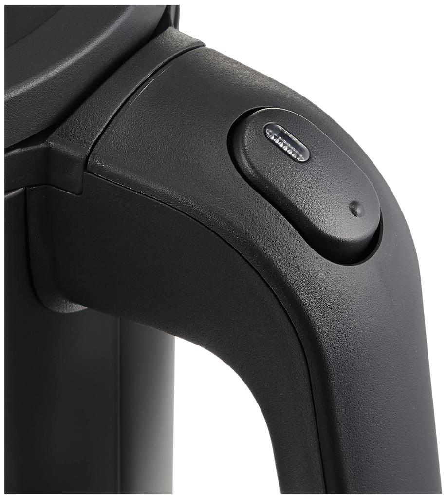 Tiger Electric Kettle, Steamless, with Anti-Tip and Spill Protection, 600ml, Matte Black, Wakuko PCK-H060KM