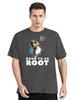 Linux Operating System Tux Penguin T-Shirt Butterfly Killer Illustration T Shirt Unisex Tops Oversized Tees Streetwear